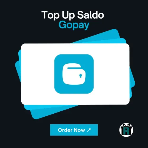 Layanan top up saldo GoPay Cepat, aman, & Terpercaya