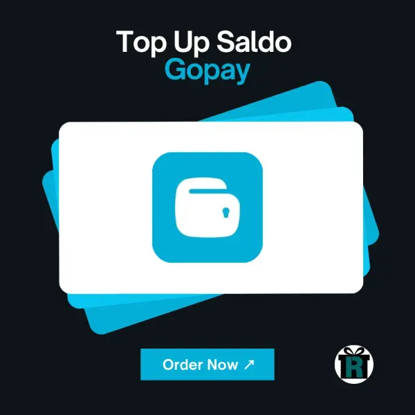 Layanan top up saldo GoPay Cepat, aman, & Terpercaya