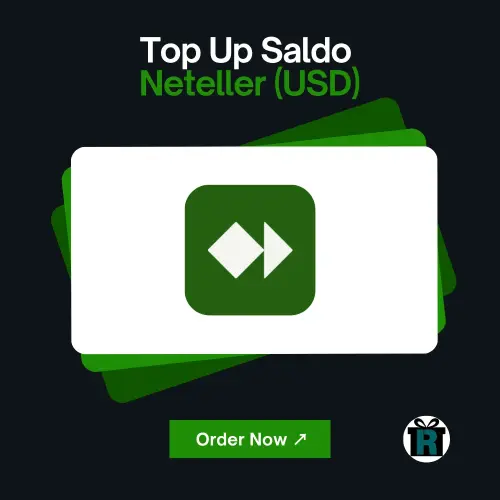 Top Up Saldo Neteller Cepat & Aman di Rayyapp Store