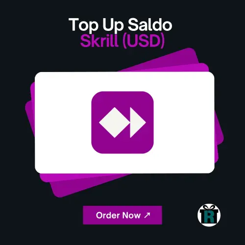 Top Up Saldo Skrill Cepat & Aman di Rayyapp Store