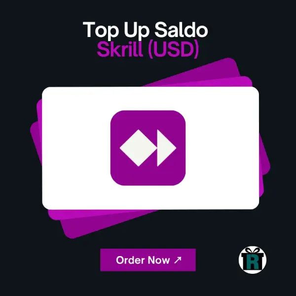 Top Up Saldo Skrill Top Up Saldo Skrill Cepat & Aman di Rayyapp Store